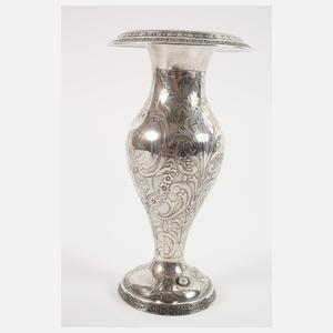 Silber Paar Vasen New York