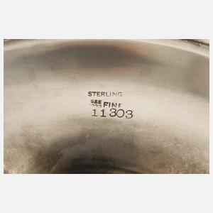 Silber Paar Vasen New York