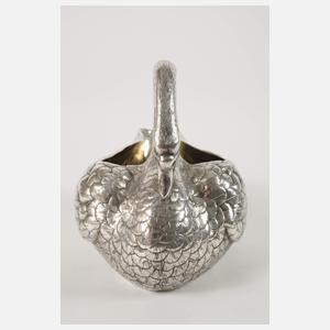 Silber figürliche Schwanenschale Russland