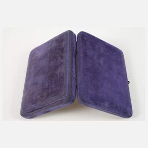 Russische Silberdose mit Emaille