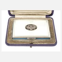 Russische Silberdose mit Emaille111