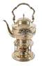 Silber Wasserbereiter mit Rechaud