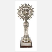 Silber Monstranz mit Virgen del Pilar111