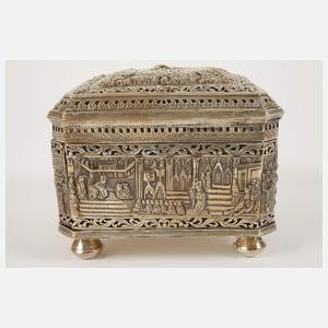 Feine Silberdose Thailand