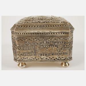 Feine Silberdose Thailand