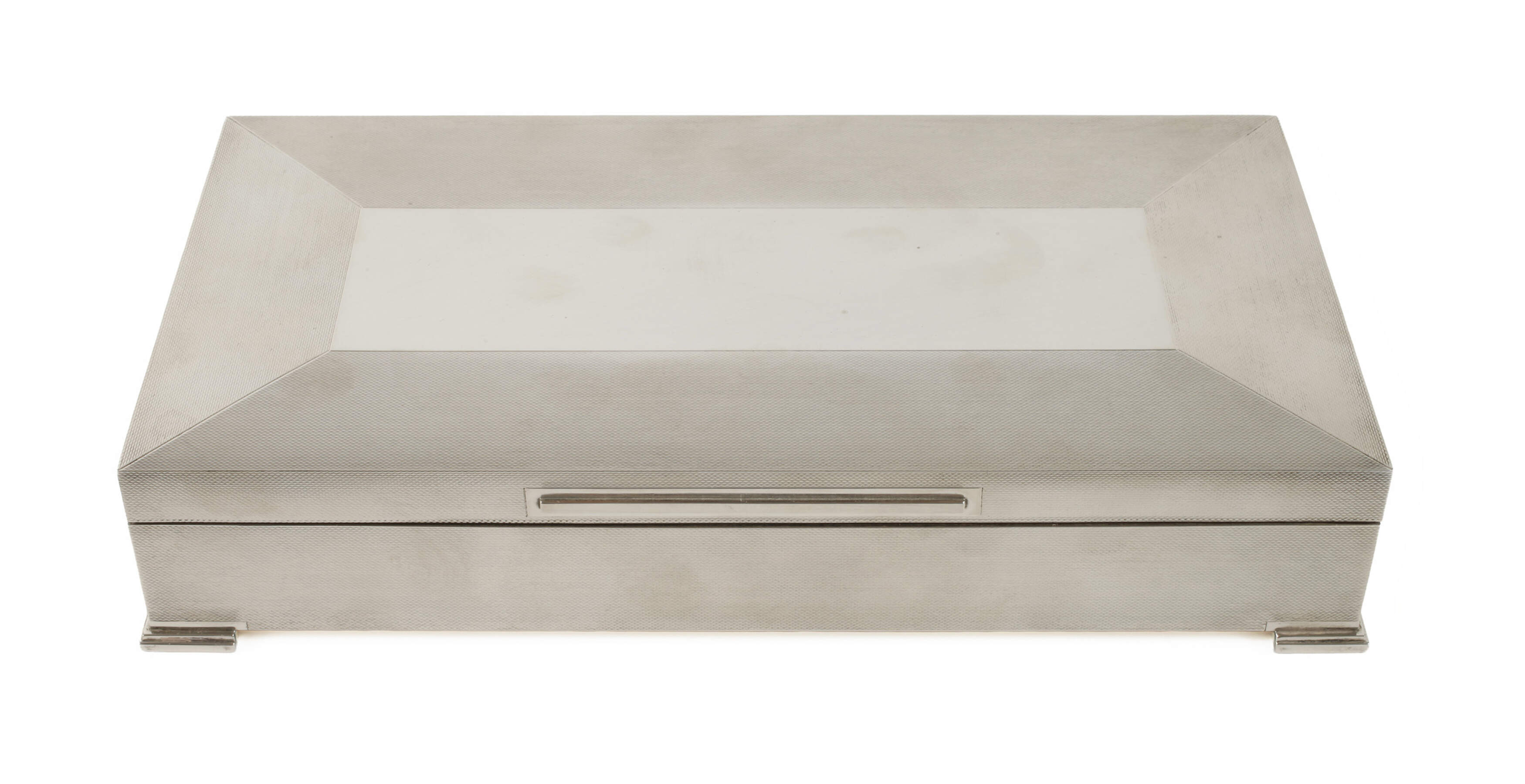 Silber Zigarrendose England