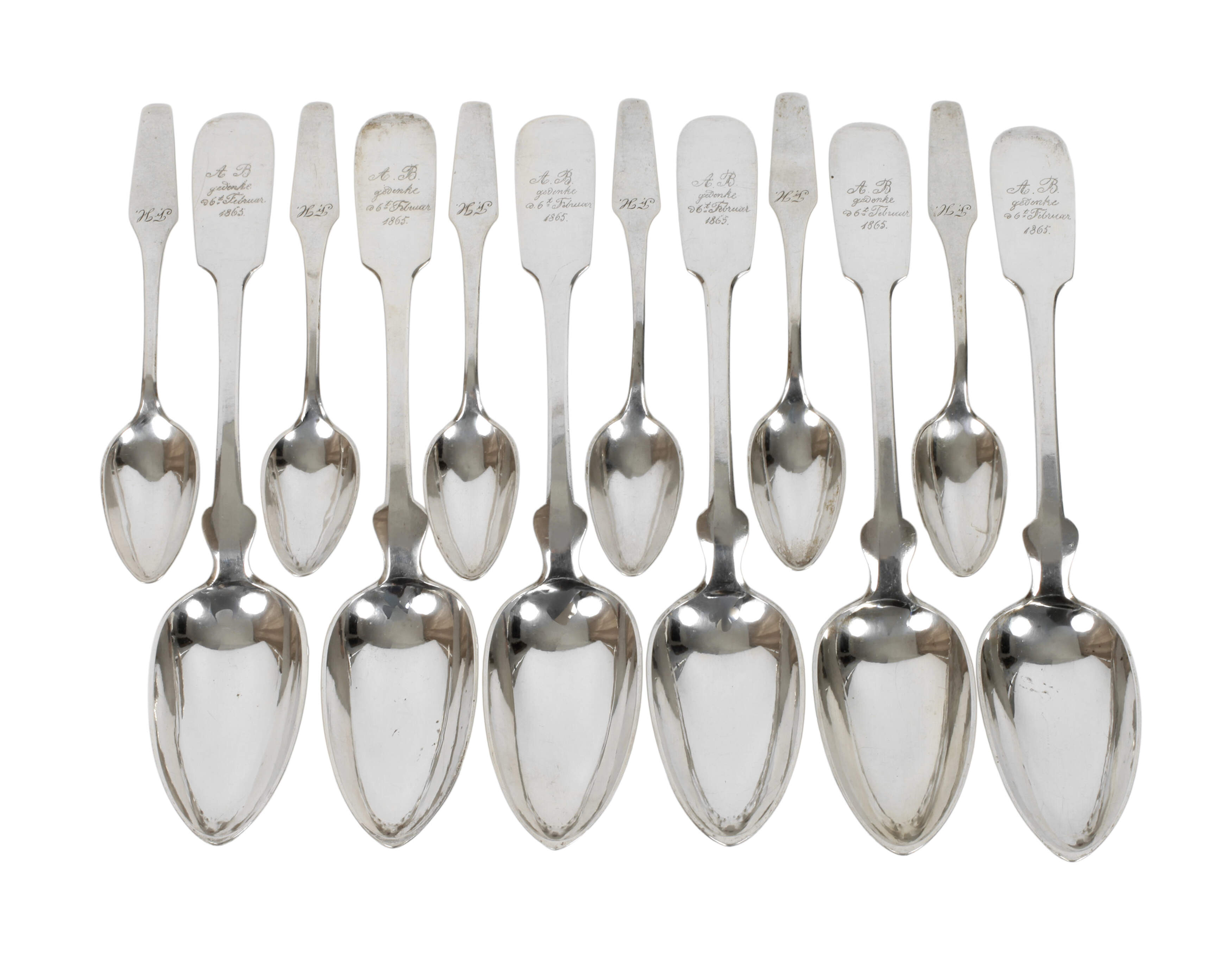 Konvolut Silberlöffel