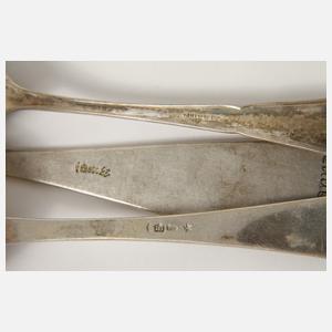 Konvolut Silberlöffel