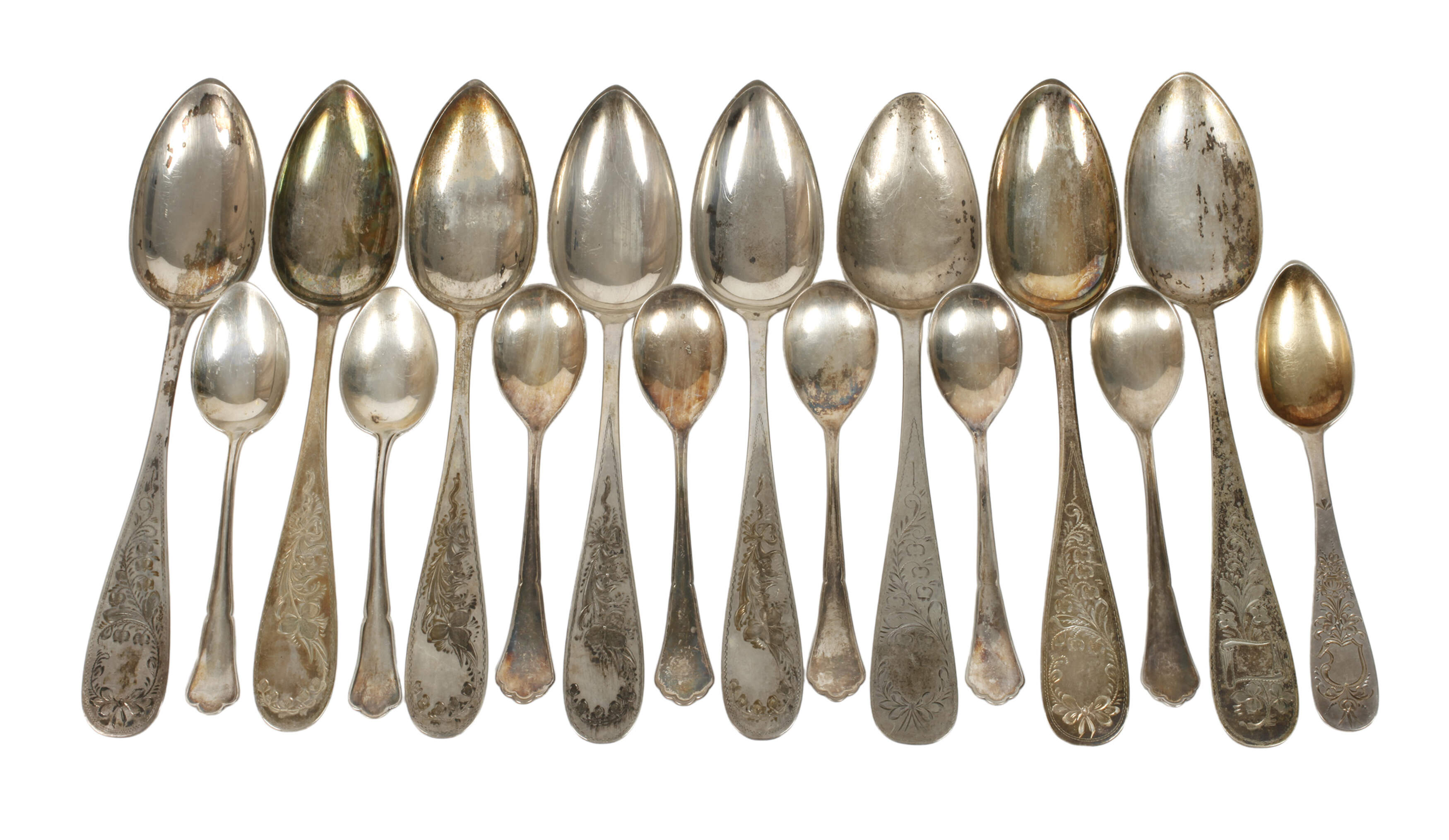 Konvolut Silberlöffel