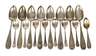 Konvolut Silberlöffel