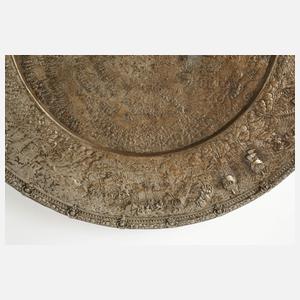 Großer Wandteller Karl V., Eroberung von Tunis