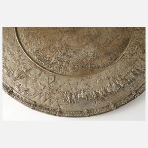 Großer Wandteller Karl V., Eroberung von Tunis