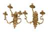 Zwei Wandkerzenleuchter Frankreich