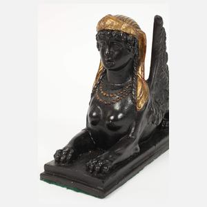Paar Sphinxe