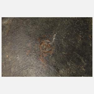 Großer Bronzekopf eines Mannes