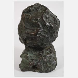 Egon Schiele, Bronzebüste Selbstportrait