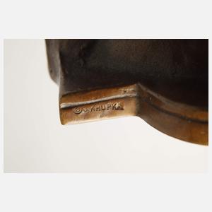 Joza Krupka, Indianerhäuptling