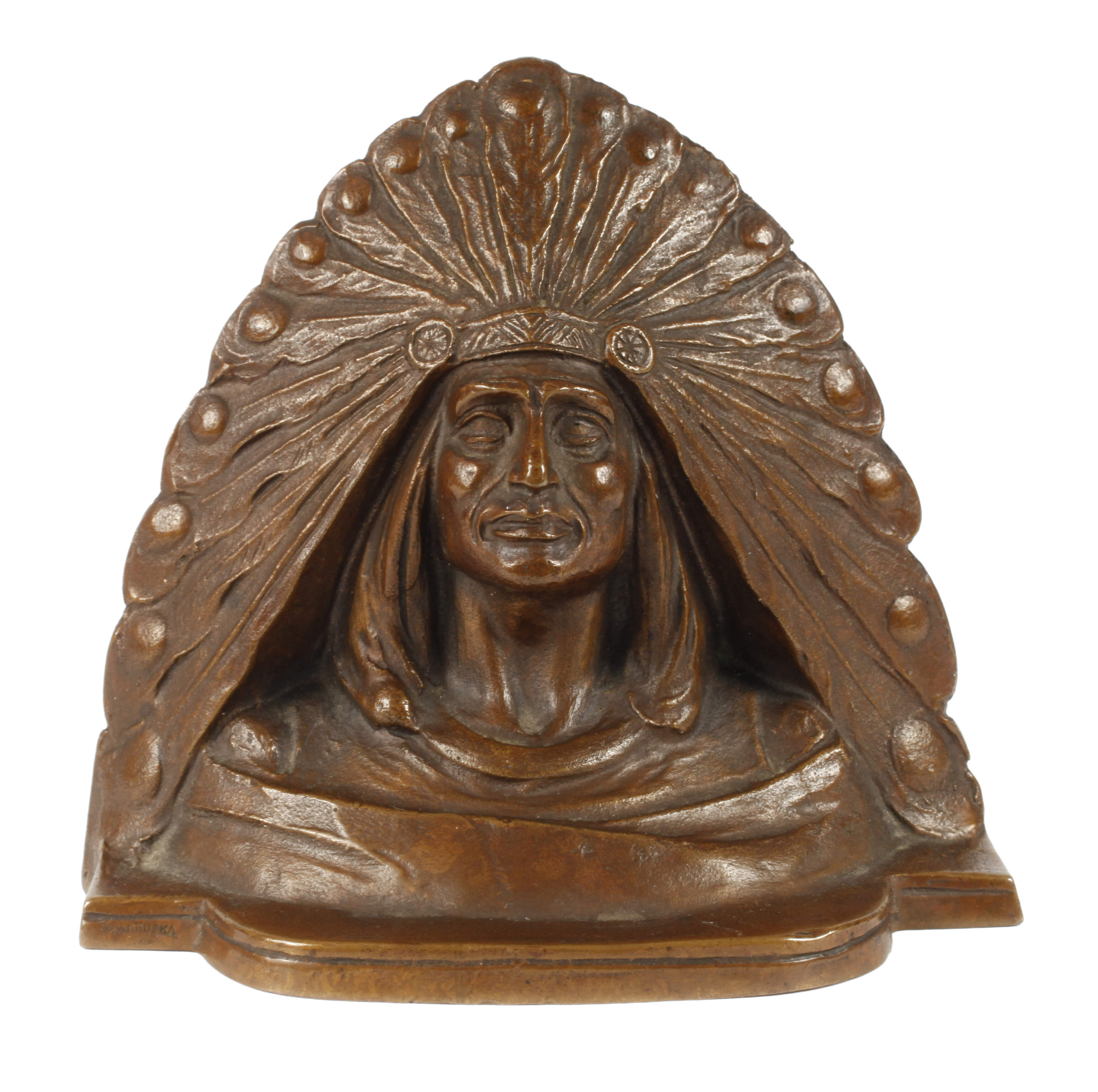 Joza Krupka, Indianerhäuptling