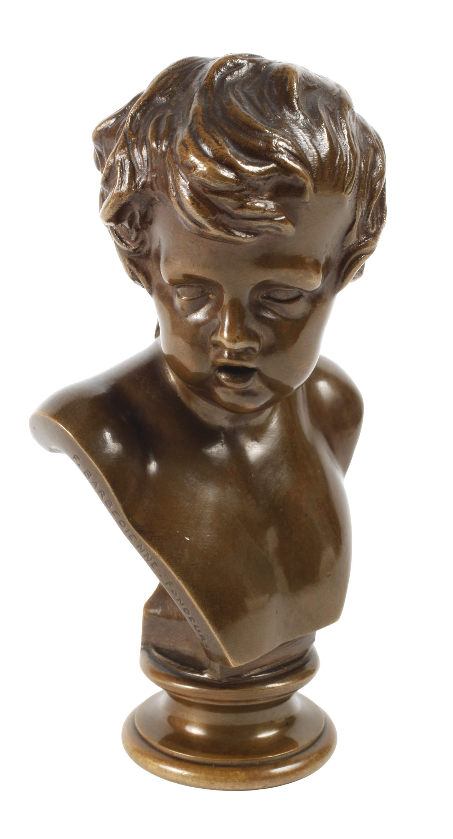 Miniaturbronze Putto
