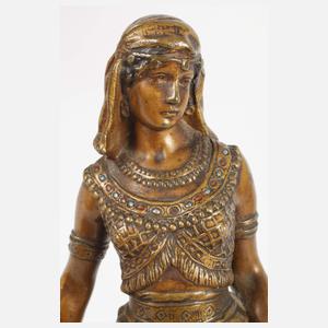 Bergmann Wiener Bronze Orientalin mit Panthern