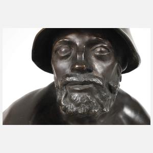 Adolf Bermann, verwundeter Soldat