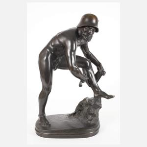 Adolf Bermann, verwundeter Soldat