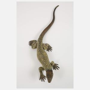 Wiener Bronze Eidechse