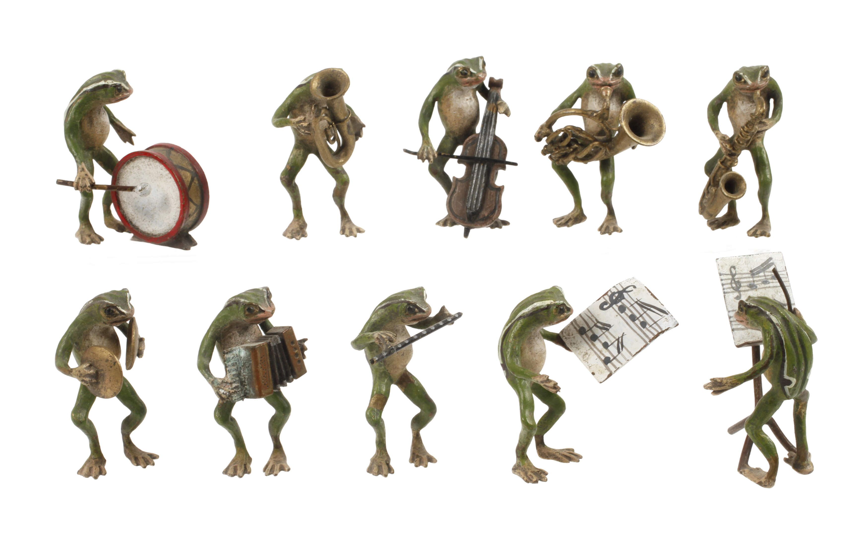 Froschkapelle Wiener Bronze