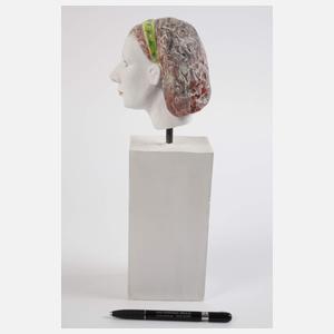 Weibliche Kopfskulptur