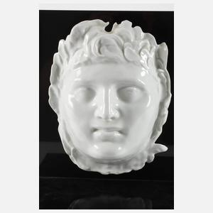 Porzellanobjekt Maske