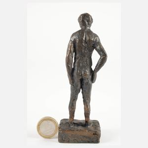 Gotthilf Schlotter, Miniatur männlicher Akt