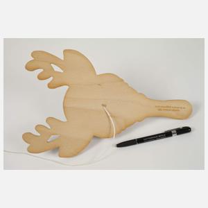 Jeff Koons, "Reindeer Paddle Ball"