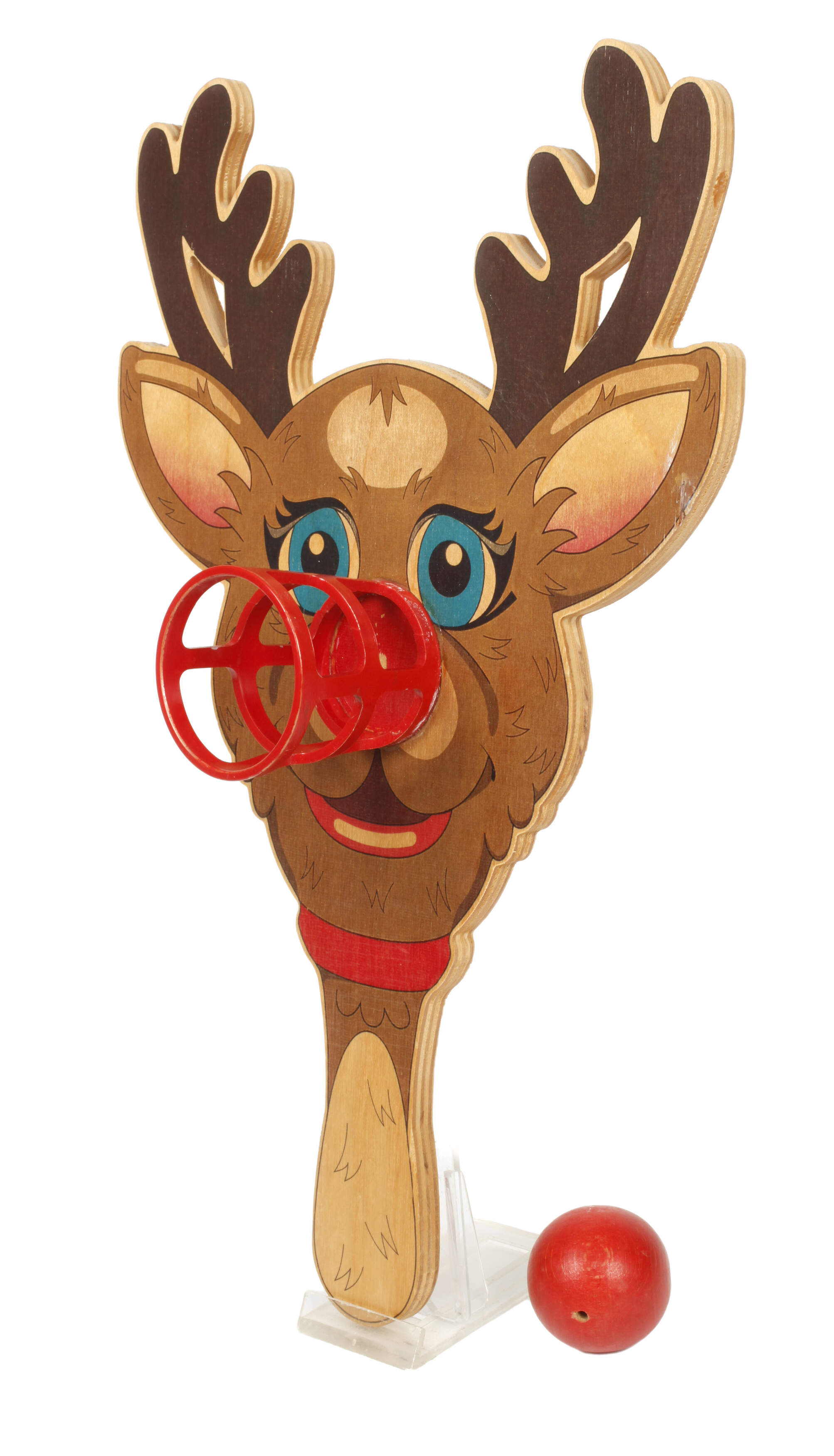 Jeff Koons, "Reindeer Paddle Ball"