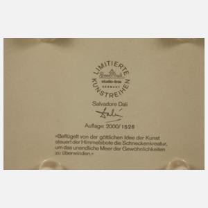 Salvador Dali, Keramikplatte "Himmelsbote"