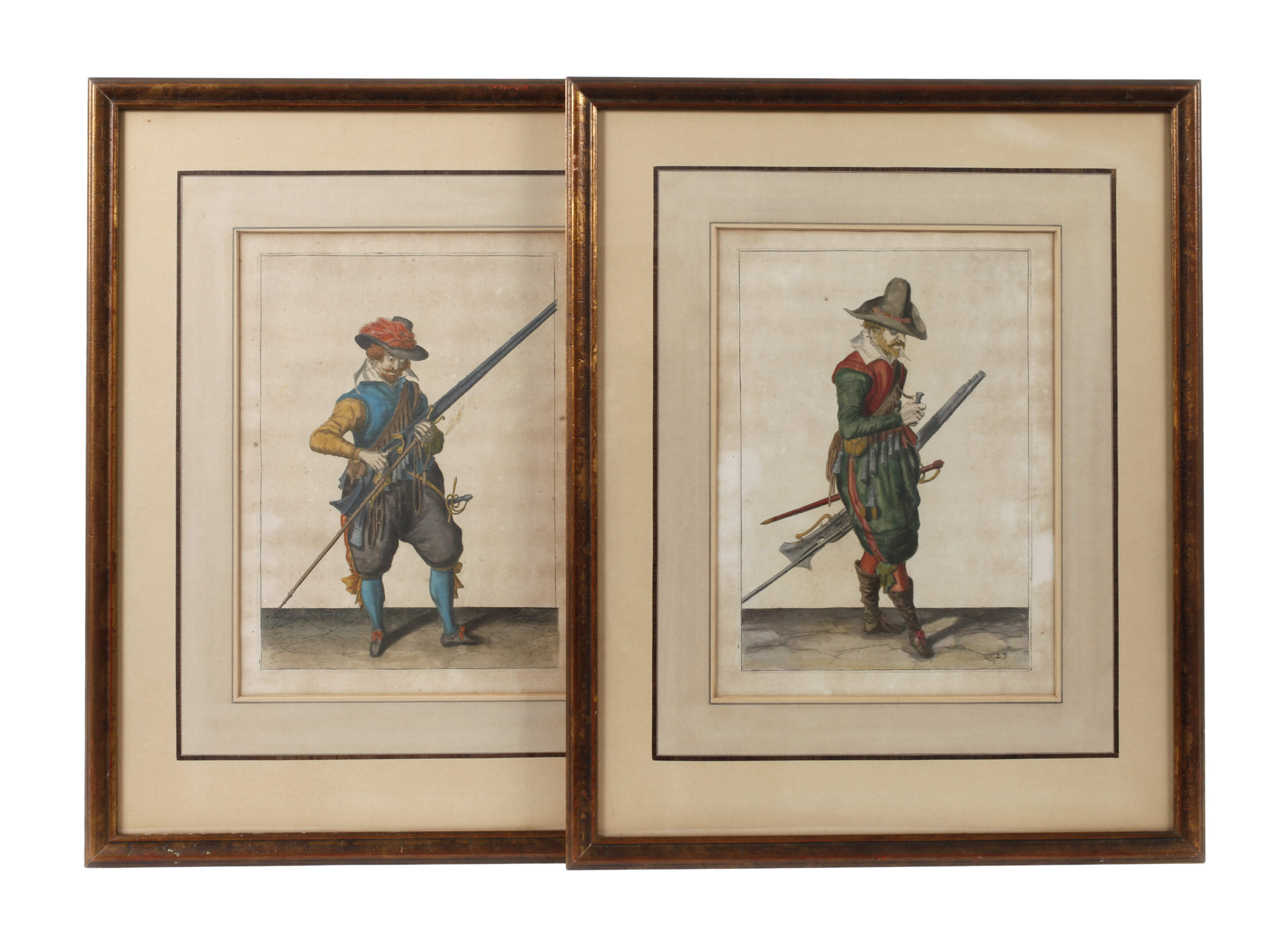 Jacob de Gheyn II., Darstellungen von Landsknechten