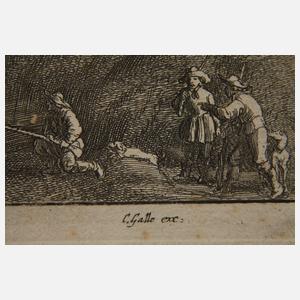 Wenzel Hollar, Teichlandschaft