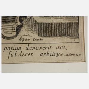 Egidius Sadeler, attr., Davids Sühneopfer