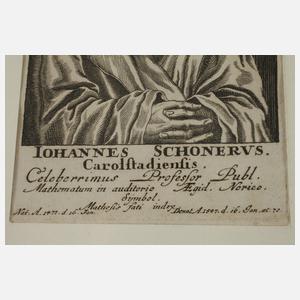 Bildnis des Astronomen Johannes Schöner