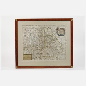 Johannes Janssonius, Kupferstichkarte Böhmen