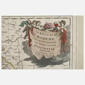 Johannes Janssonius, Kupferstichkarte Böhmen