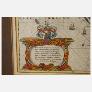 Pieter Schenk & Gerard Valk, Karte Indischer Ozean