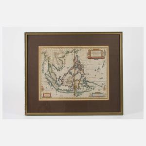 Pieter Schenk & Gerard Valk, Karte Ostindische Inseln