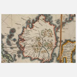Pieter Schenk & Gerard Valk, Karte Ostindische Inseln