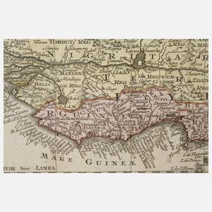 Matthäus Seutter, Karte Afrika