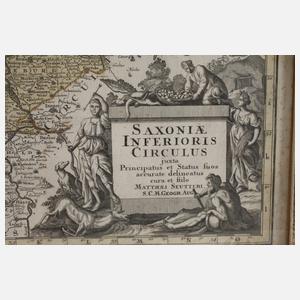 Matthäus Seutter, Karte Norddeutschland