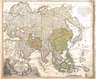 Johann Christoph Homann, Karte Asien