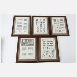 aus Encyclopéde, Sammlung zum Tischlerhandwerk