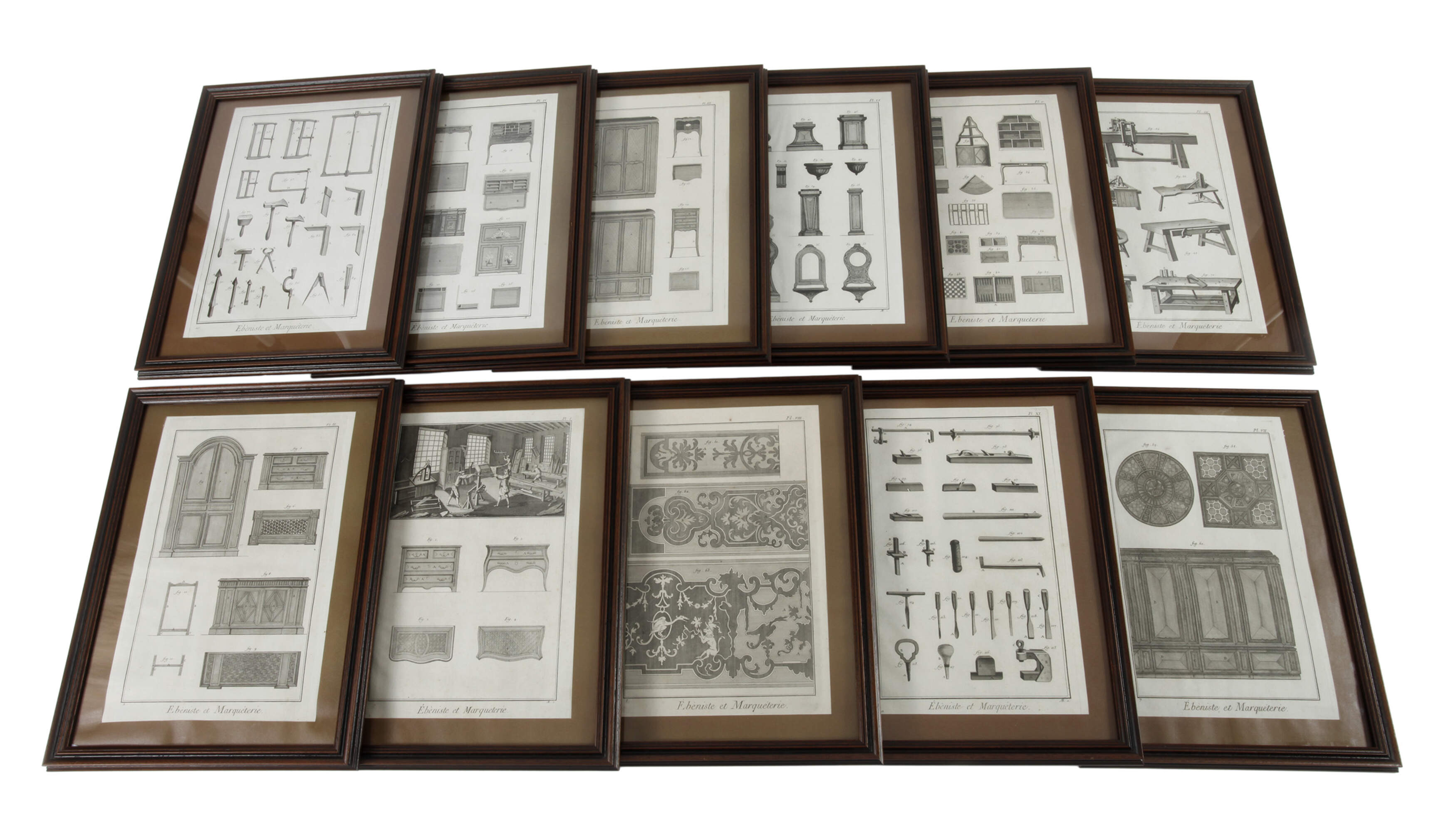 aus Encyclopéde, Sammlung zum Tischlerhandwerk