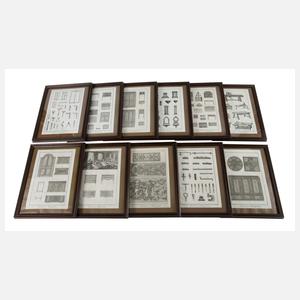 aus Encyclopéde, Sammlung zum Tischlerhandwerk