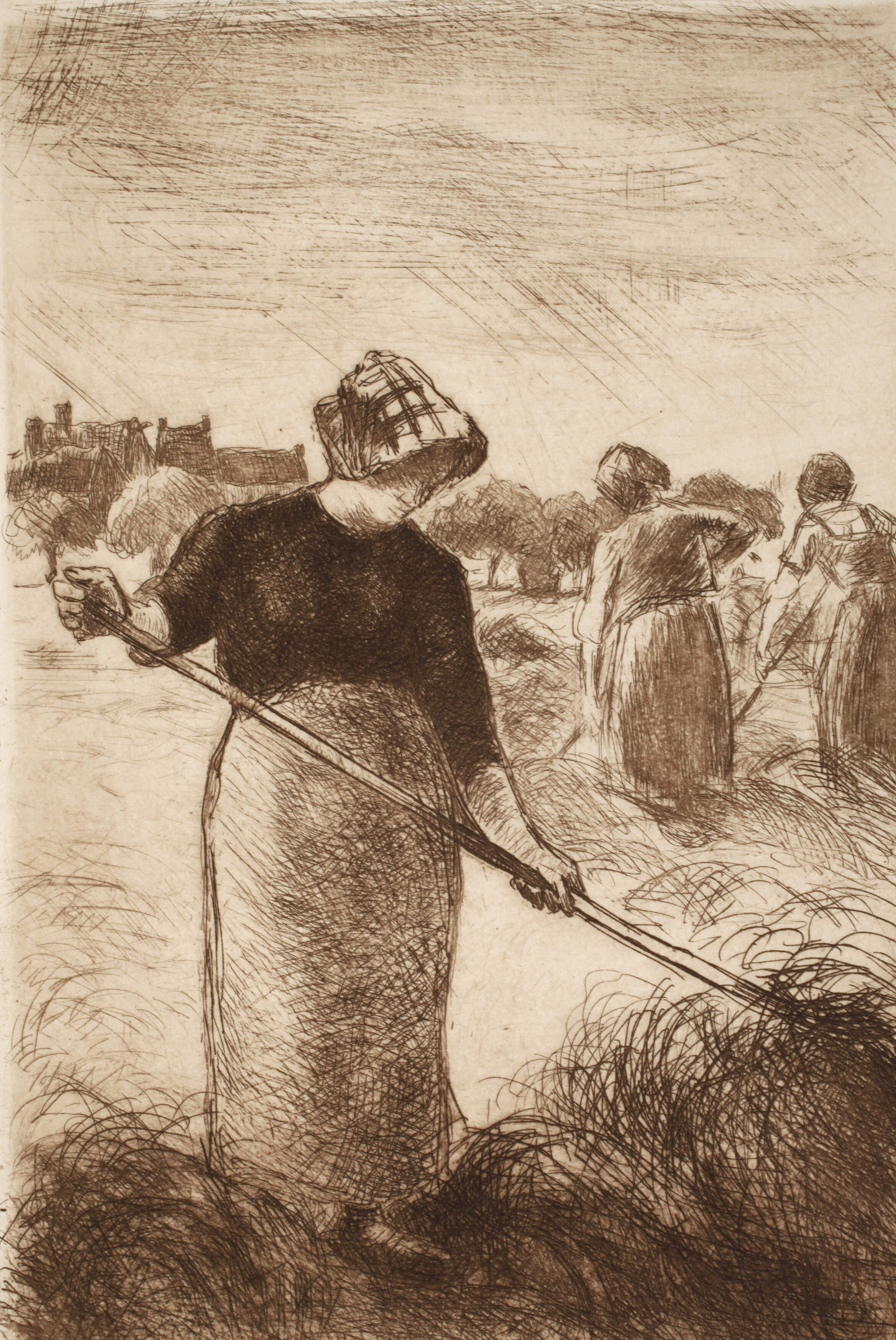 Camille Pissarro, "Les faneus"